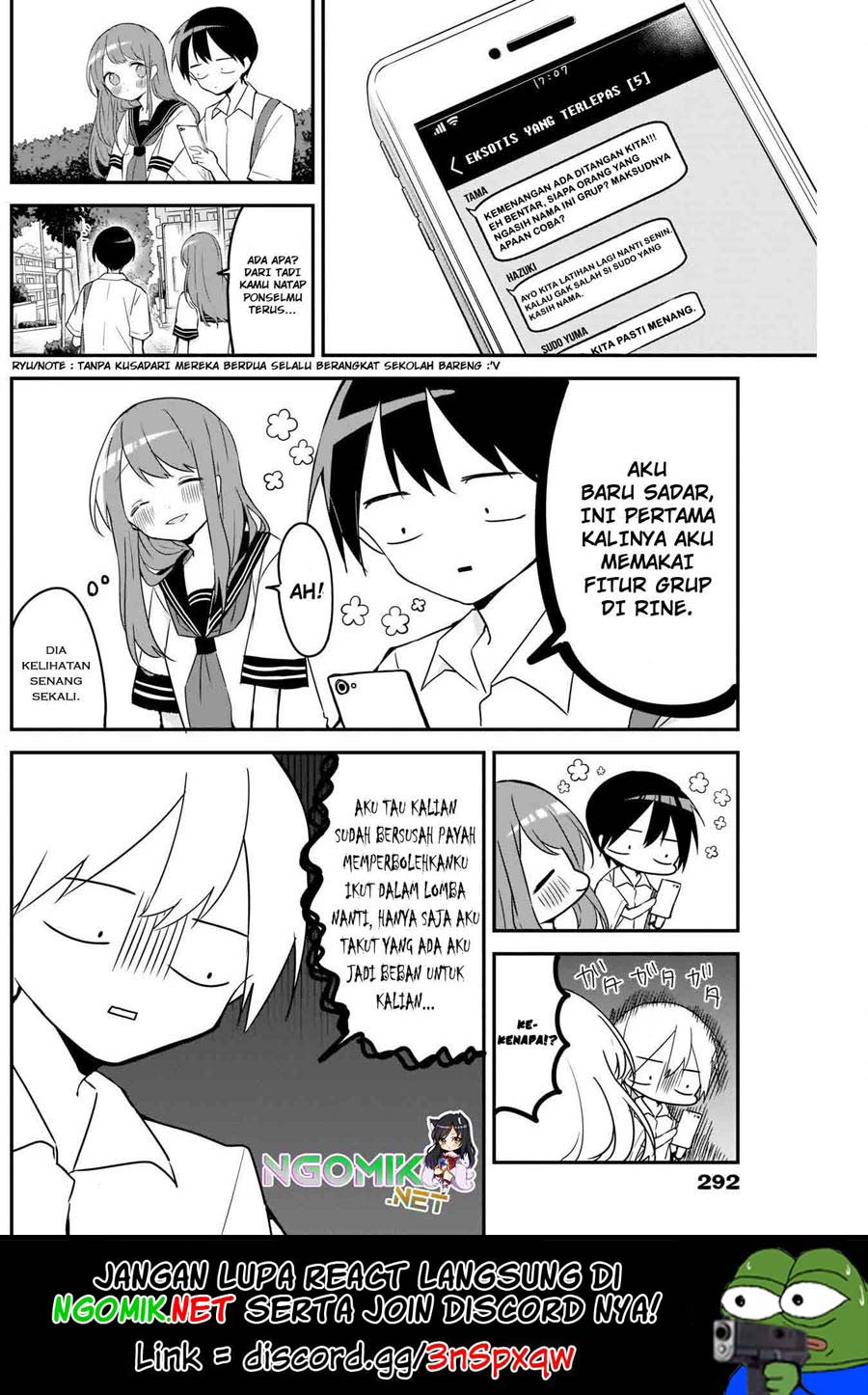 Kubo-san wa Boku (Mobu) wo Yurusanai Chapter 55 Gambar 3